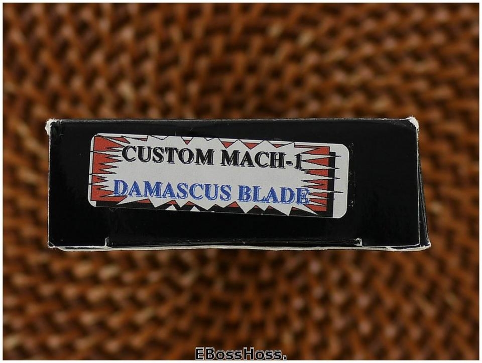 Ernie Emerson Custom Mach-1 w/Damascus